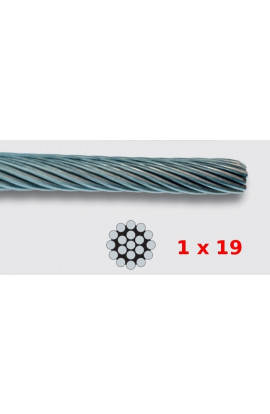 CAVO 19 FILI INOX AISI 316