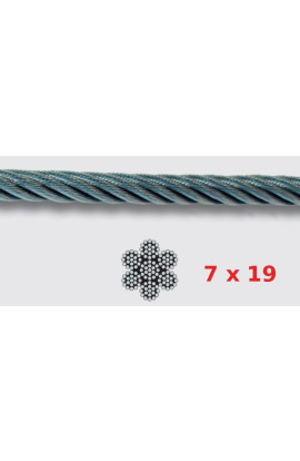 CAVO 133 FILI INOX AISI 316