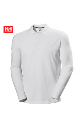 POLO HH CREWLINE MANICA LONG WHITE