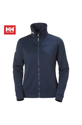 HELLY HANSEN W CREW FLEECE JACKET NAVY