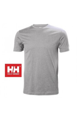 T-SHIRT COTONE CREW HELLY HANSEN GREY MELANGE