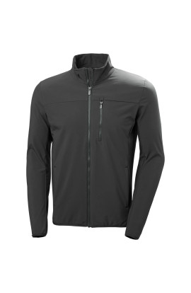 HH CREW SOFTSHELL SAILING JACKET 2.0 EBONY