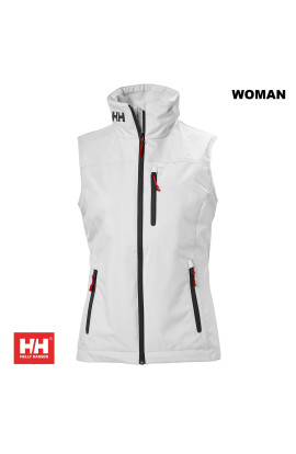 GILET DONNA HH CREW VEST GREY FOG
