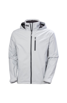 HELLY HANSEN CREW HOODED JACKET 2.0 GREY FOG