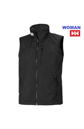 GILET DONNA HELLY HANSEN CREW VEST 2.0 BLACK