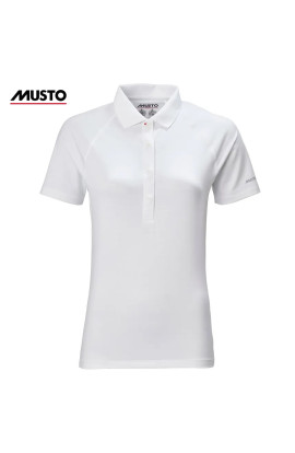 POLO MUSTO DONNA EVO CREW SUNBLOCK WHITE