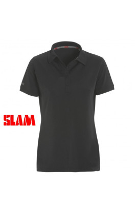 POLO SLAM DONNA TECH PIQUE TITANIUM