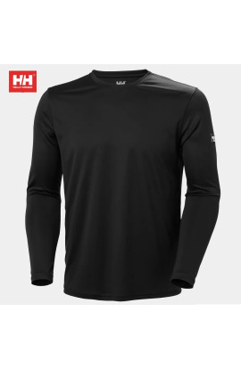 TECHNICAL SHIRT MANICA LUNGA UOMO HH 2.0 EBONY