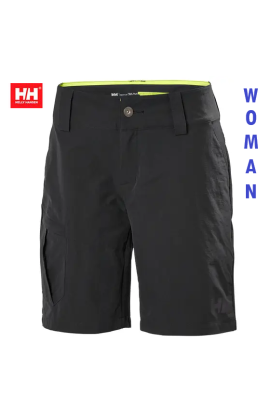HELLY HANSEN WOMEN 2.0 CARGO SHORTS EBONY