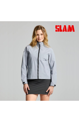 GIACCA SLAM DONNA CREW HOODED JACKET 2.0 ALUMINIUM