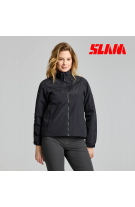 GIACCA SLAM DONNA CREW HOODED JACKET 2.0 BLACK
