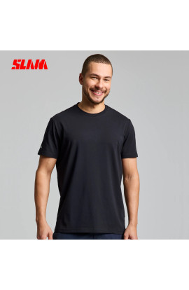 T-SHIRT UOMO DECK IN COTONE SLAM NERA