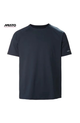T-SHIRT UOMO MUSTO EVO CREW SUNBLOCK NAVY