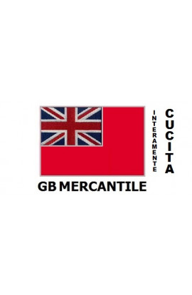 BANDIERA GB MERCANTILE CUCITA