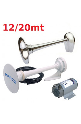 TROMBE OMOLOGATE PW2 per imbarcazioni da 12 a 20mt